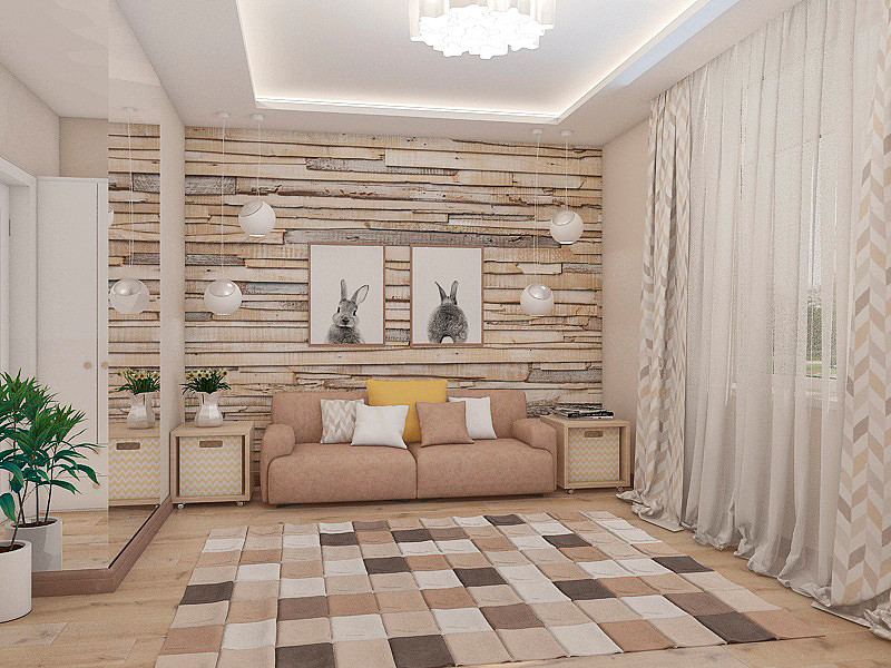 Двухэтажная квартира с террасой