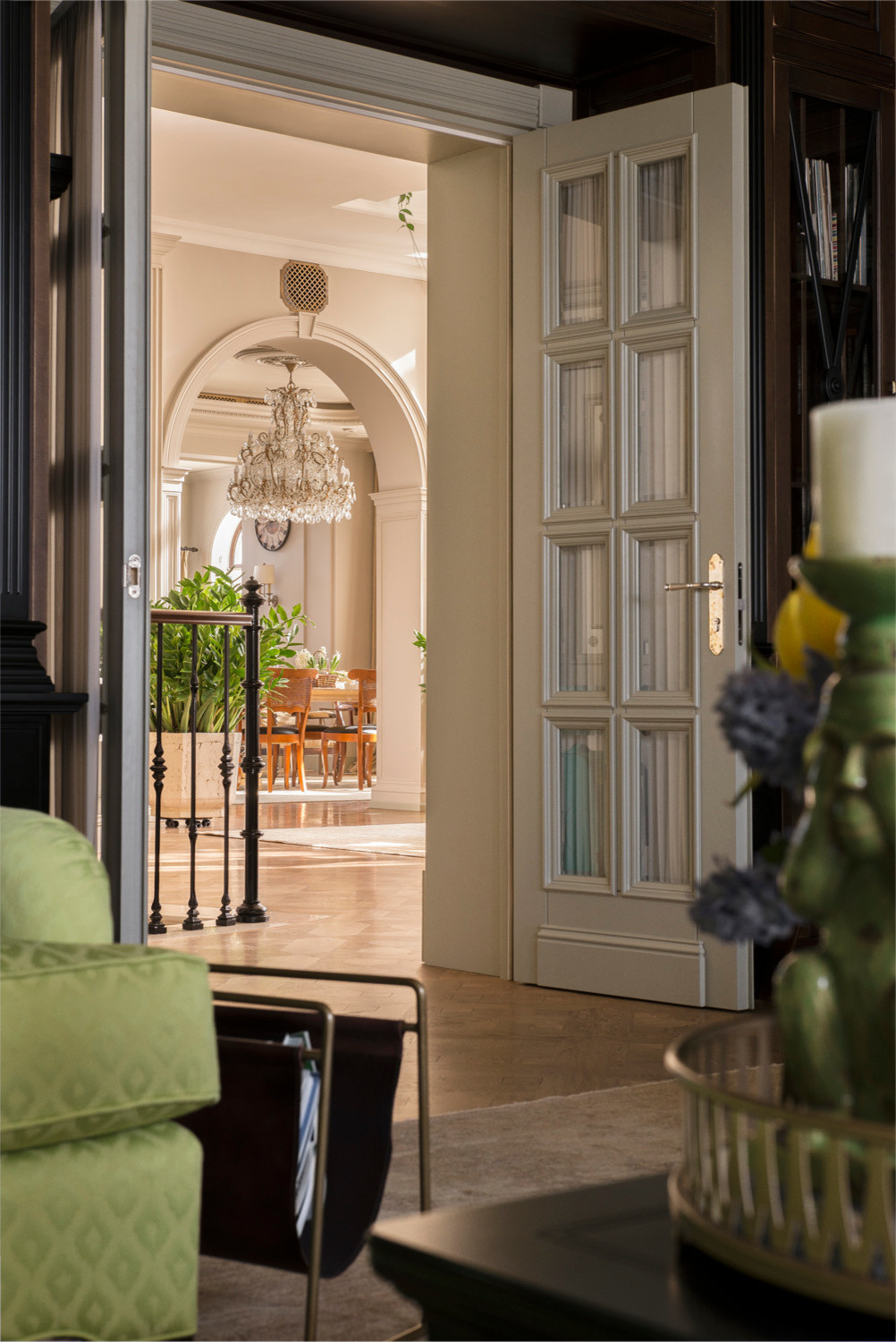 Съемка дома на Новой Риге, 1950 м². Дизайнер Анна Першхайло.