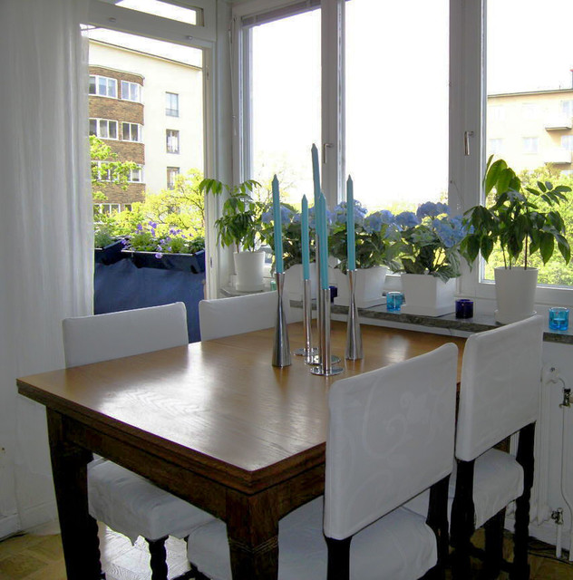 Compact living scandinavian-dining-room