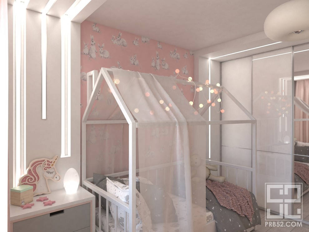 Проект интерьера квартиры в ЖК "Каскад"