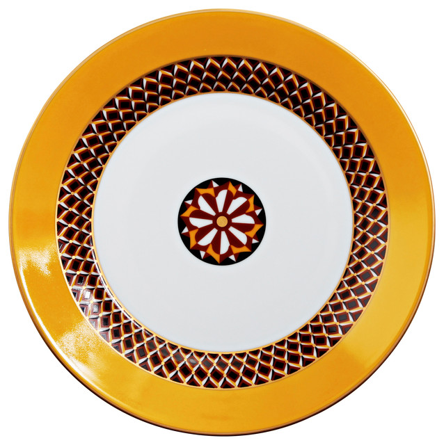San Marco Yellow Dessert Plate