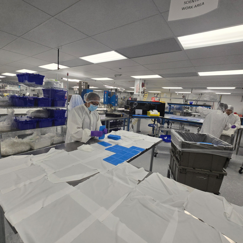 Clean Room Laboratory Remodel