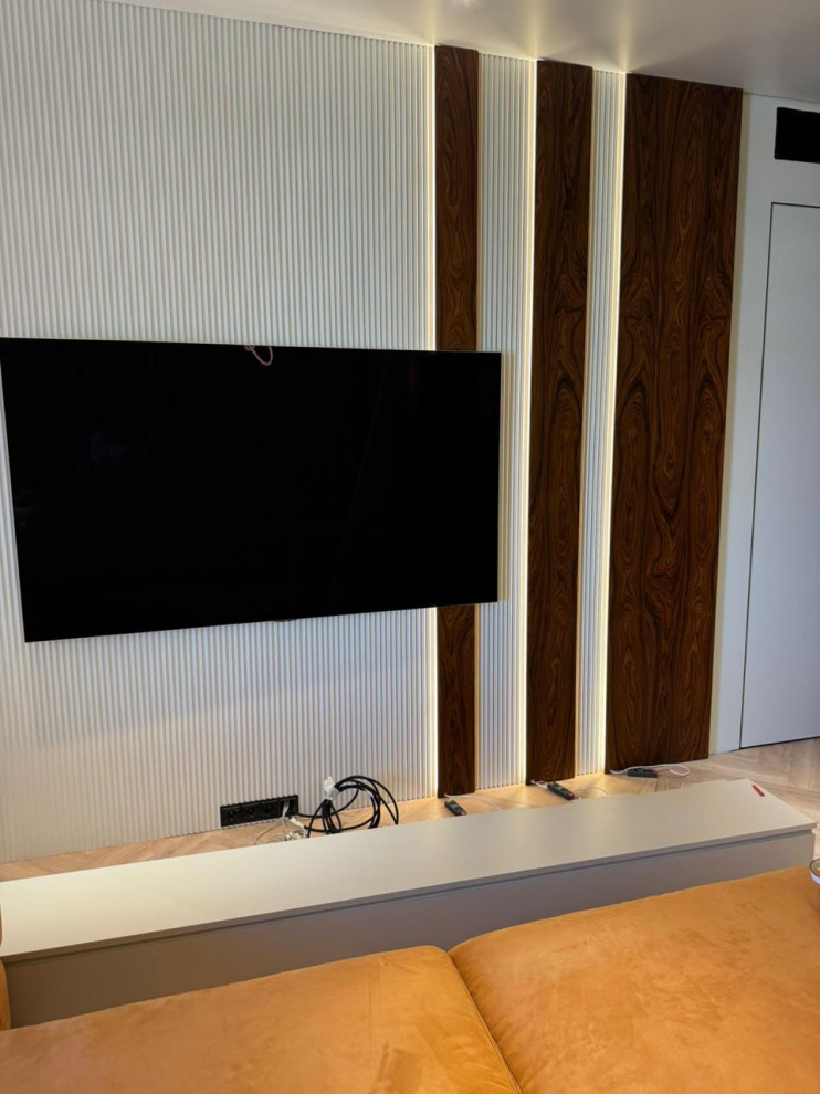 Стеновые панели и мебель в квартире