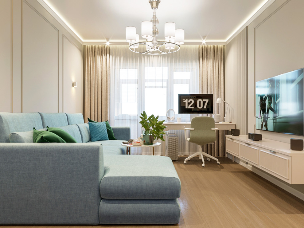 Интерьер квартиры 48 м2.