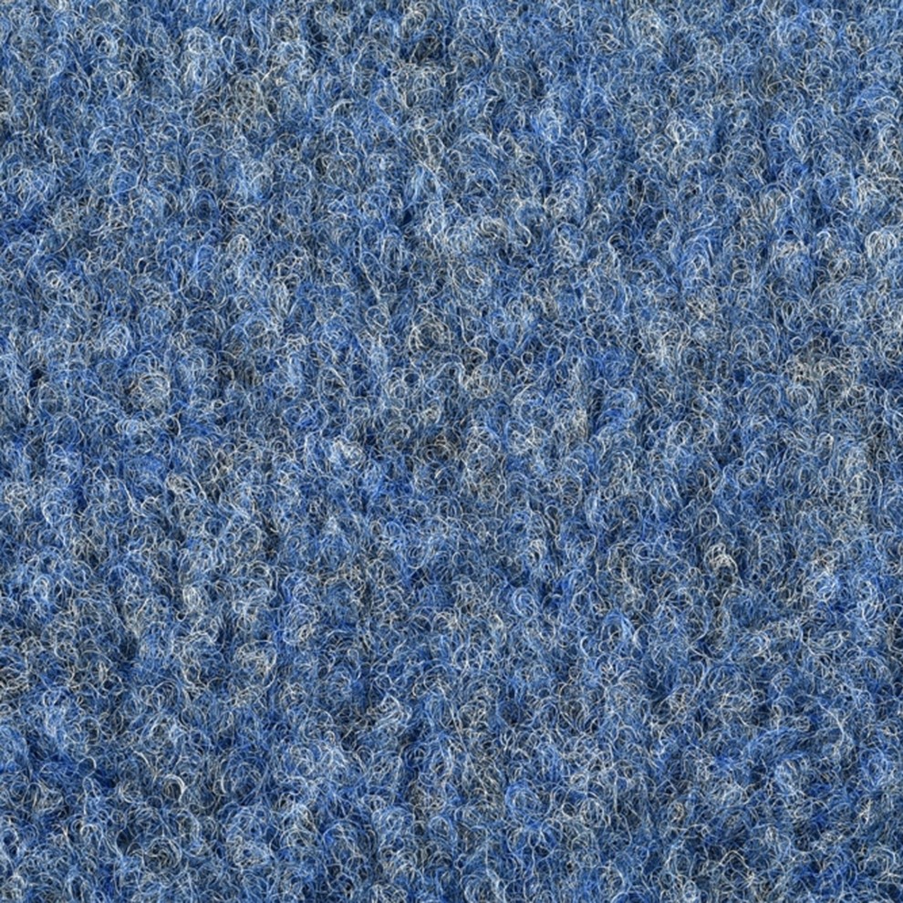 Royal Interlocking Carpet Tiles, Blue Sample Contemporary Carpet