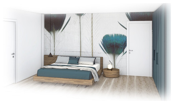 House on the Adriatic Sea bedroom