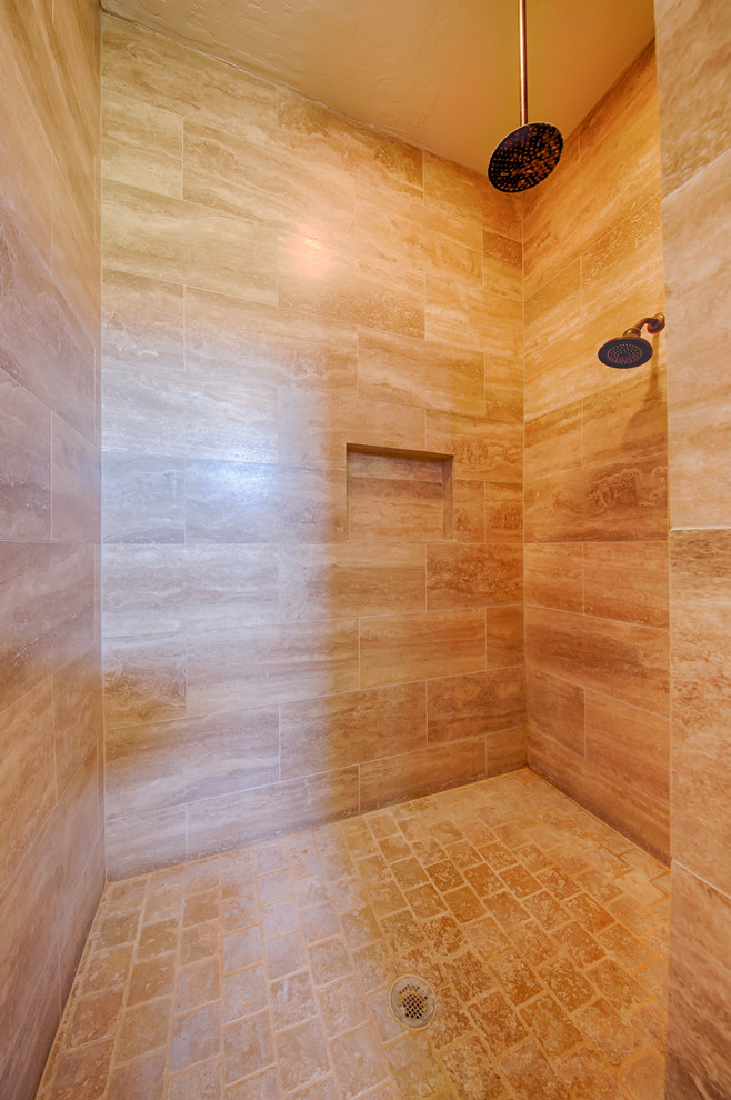 Inspiration for a transitional home design remodel in Phoenix