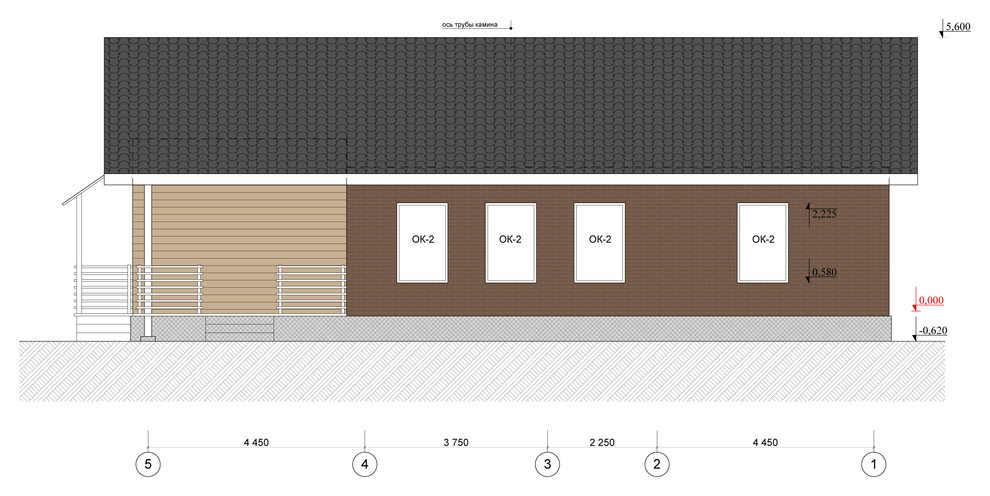 Дом в скандинавском стиле