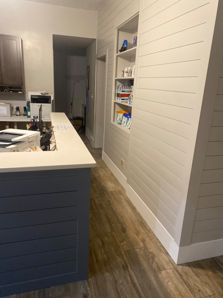 Shiplap Reception Desk