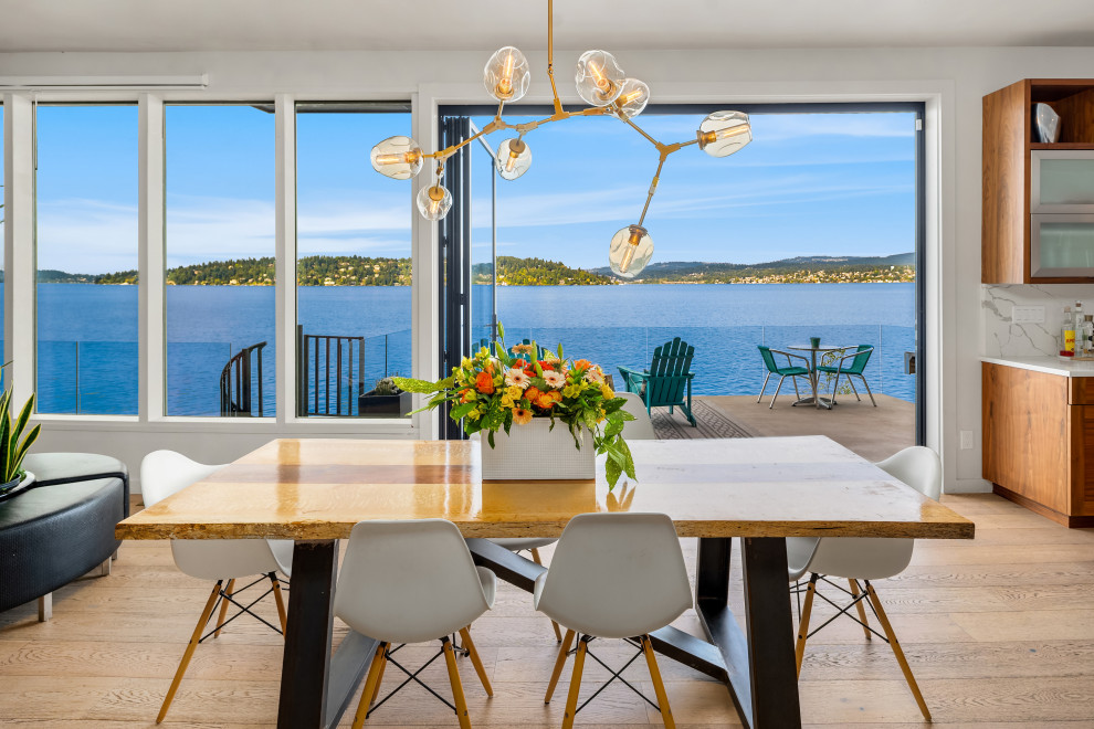 South Lake Washington - Midcentury - Dining Room - Seattle - by Launch ...