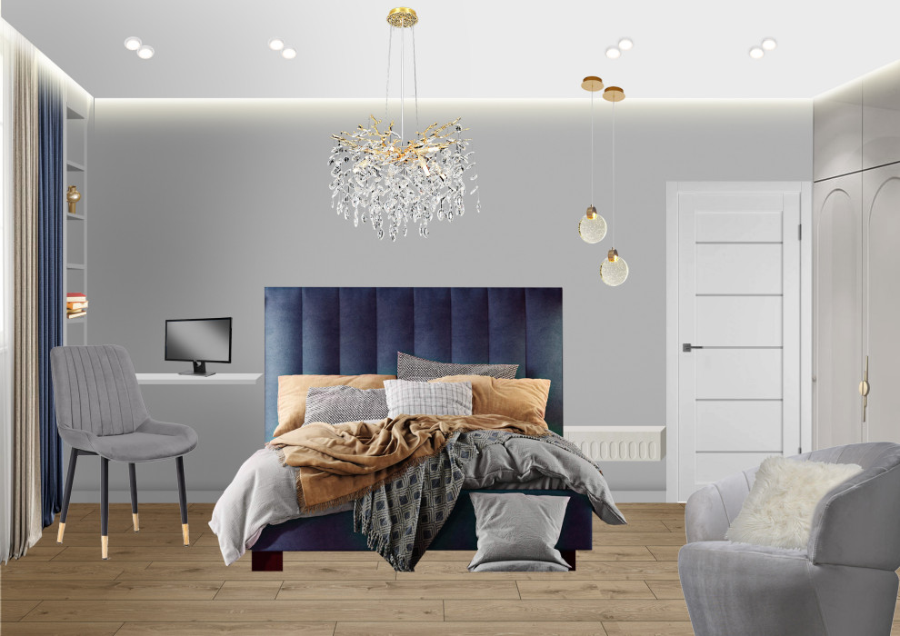 Спальня-гостиная для девушки