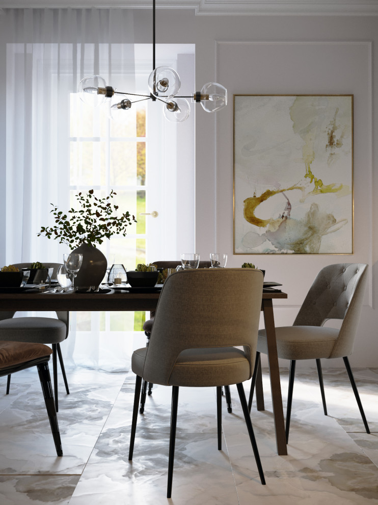 Лаконичный дизайн для загородного дома в Одинцово