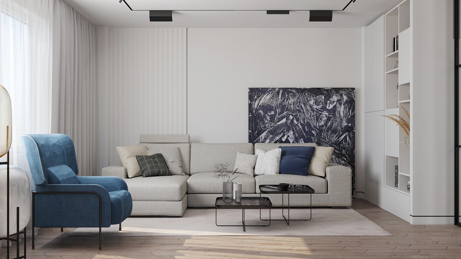 квартира для молодой креативной семьи