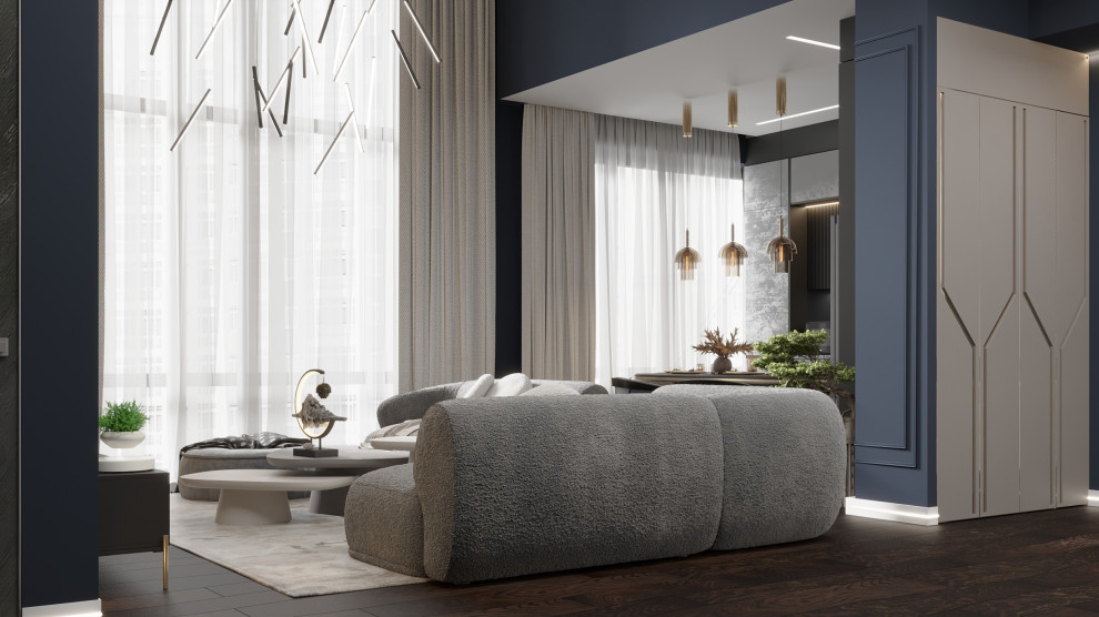 Дизайн-проект двухуровневой квартиры в стилистике звездных войн