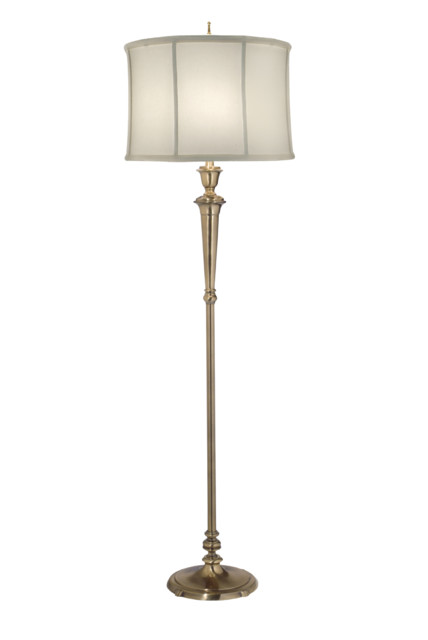Stiffel Floor Lamp Burnished Brass, Stiffel Floor Lamps With Table