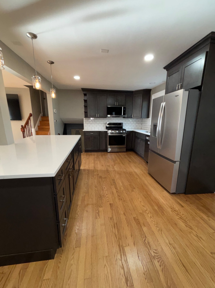 Open concept kitchen