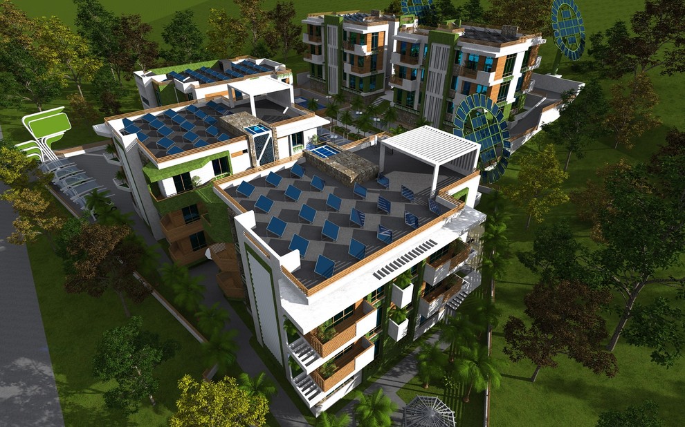 Жилая ЭКО застройка г.Сочи