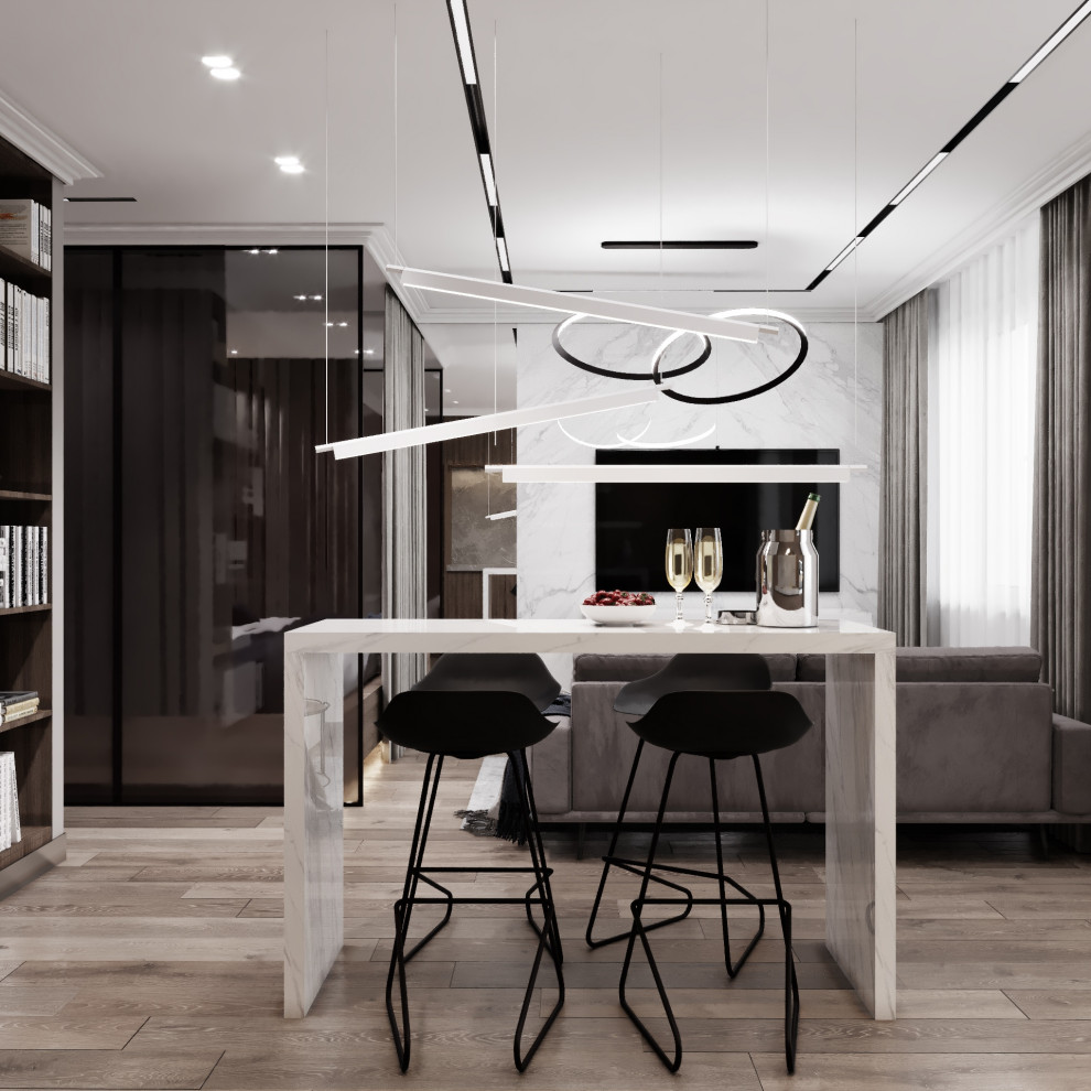 Дизайн интерьера квартиры 53 кв.м. в Замелекесье