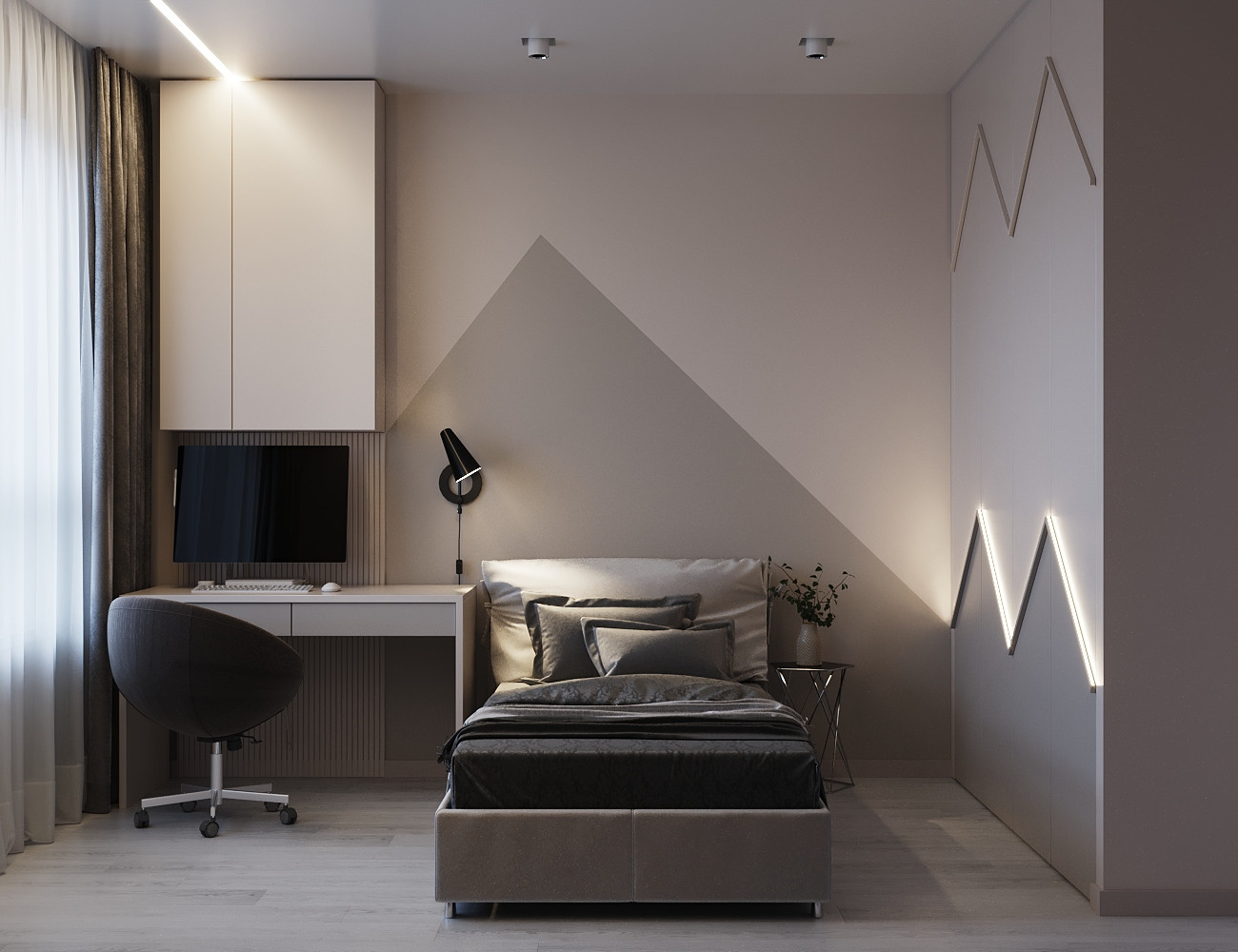 Комната для девочки подростка