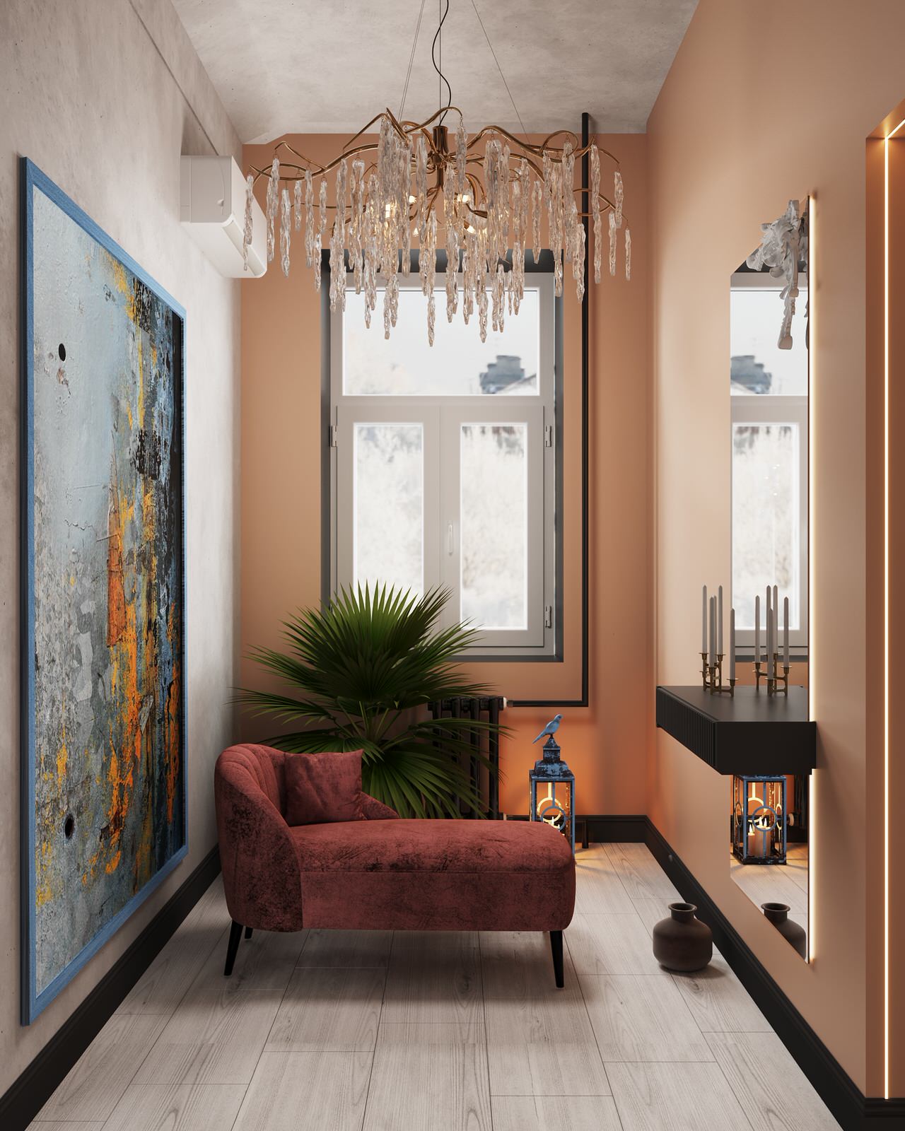 Дизайн сталинки г. Хабаровск, 55,5кв.м