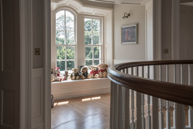 Timeless Georgian and Classically Inspired Home traditional-hallway-and-landing
