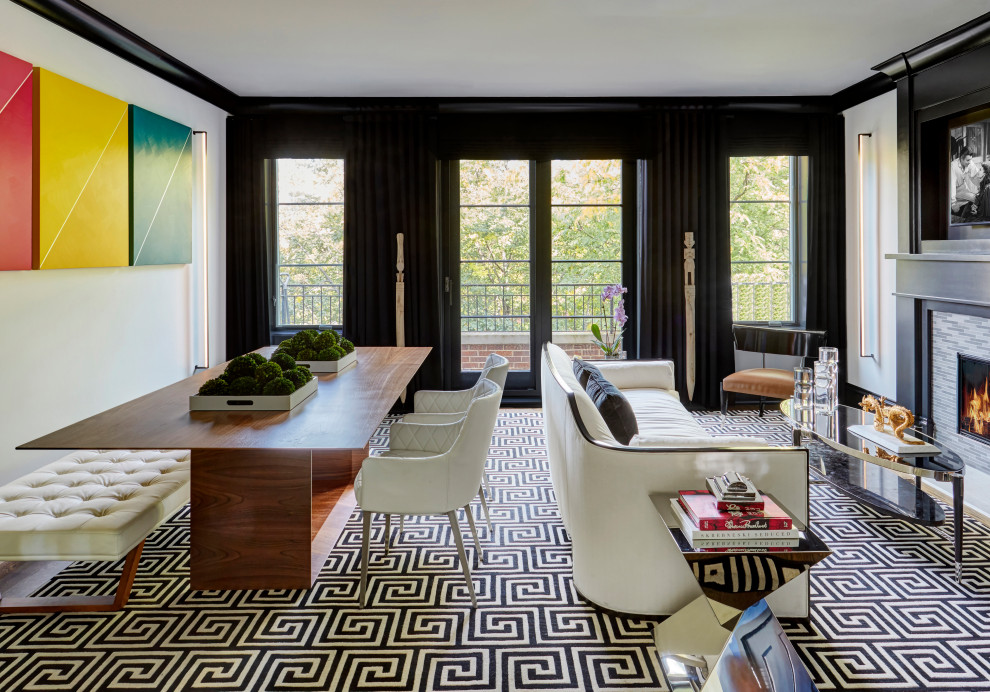 Buckingham Place - Contemporary - Living Room - Chicago - by Anthony ...
