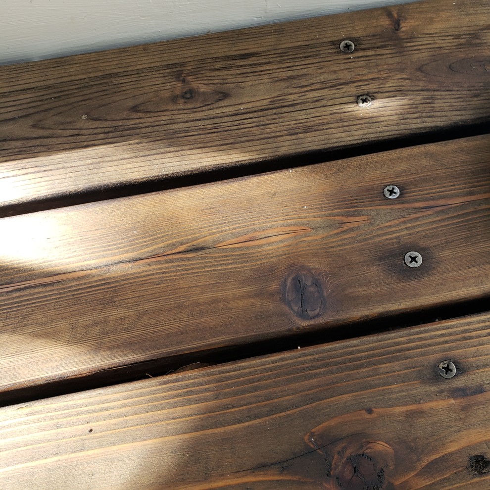 Inspiration for a craftsman deck remodel in Seattle
