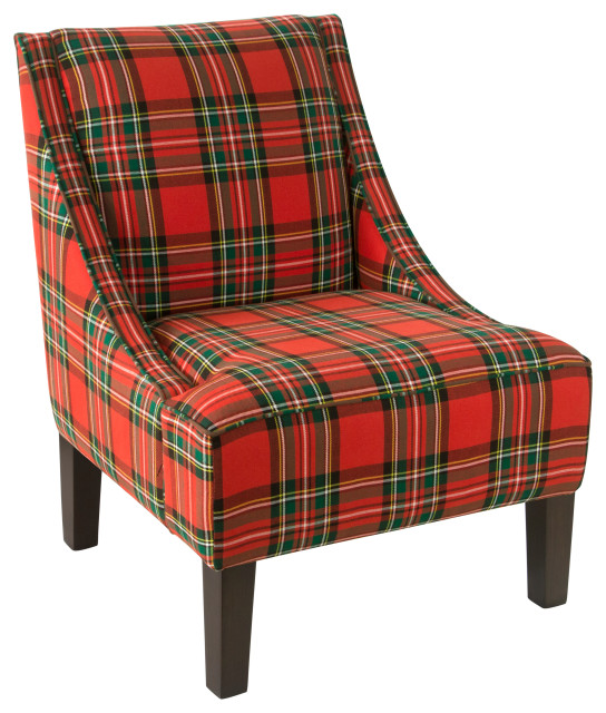 Misty Swoop Arm Chair Rustic Armchairs And Accent Chairs by