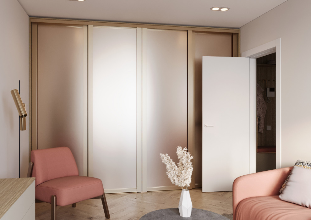 Дизайн-проект квартиры в светлых тонах