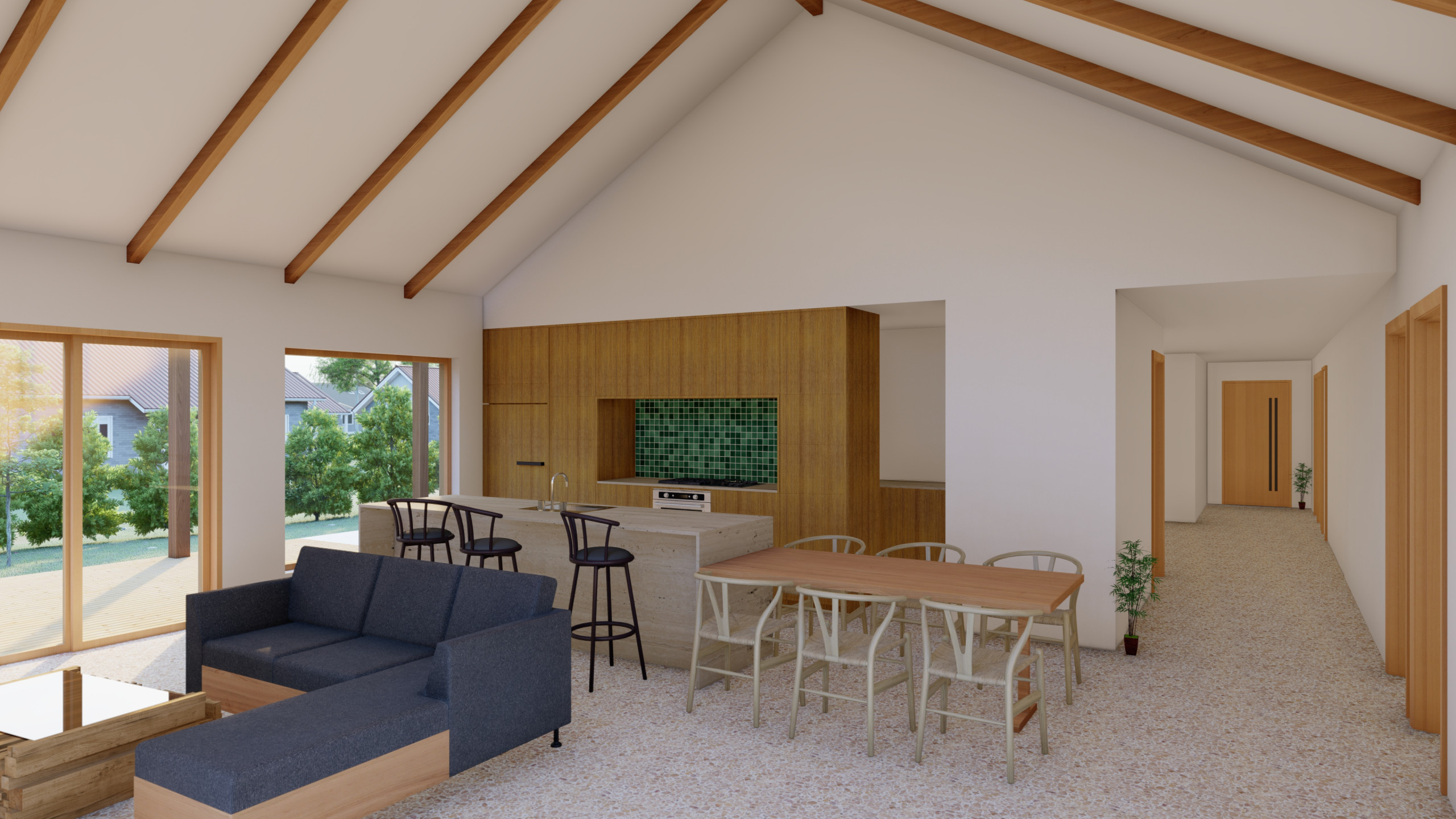 Passive House living space