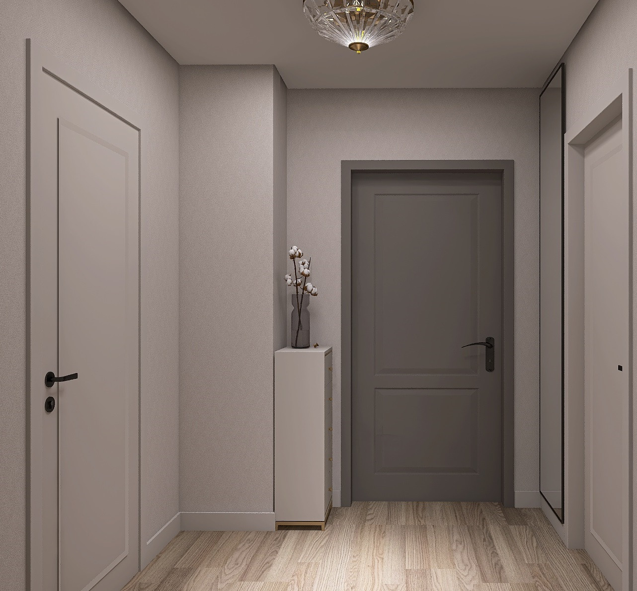 Квартира для девушки "кофе с молоком"