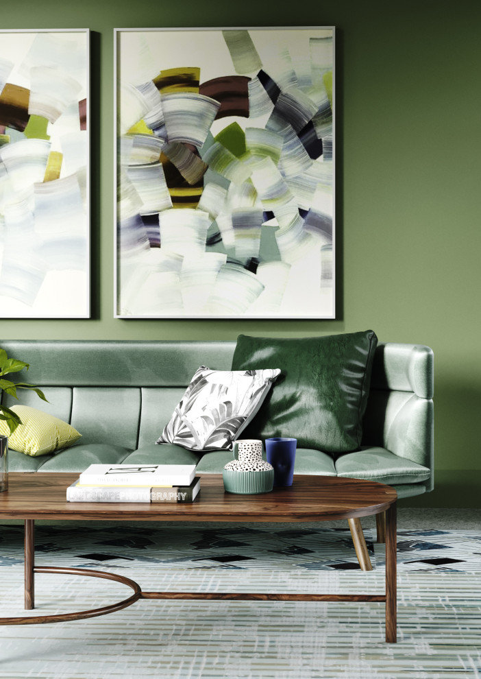 interior design | green minimalism