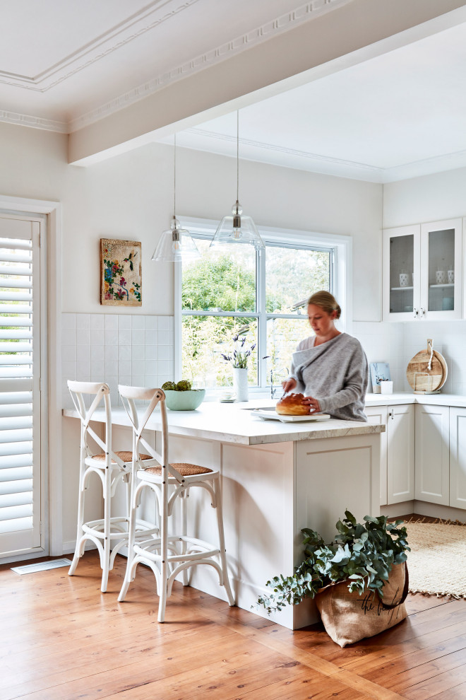 Hamptons Inspired Renovation - Normanhurst - Transitional - Kitchen ...