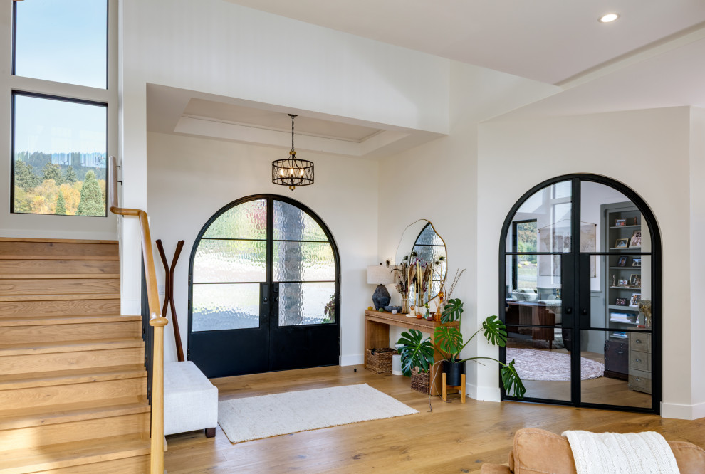 Trendy entryway photo in Other