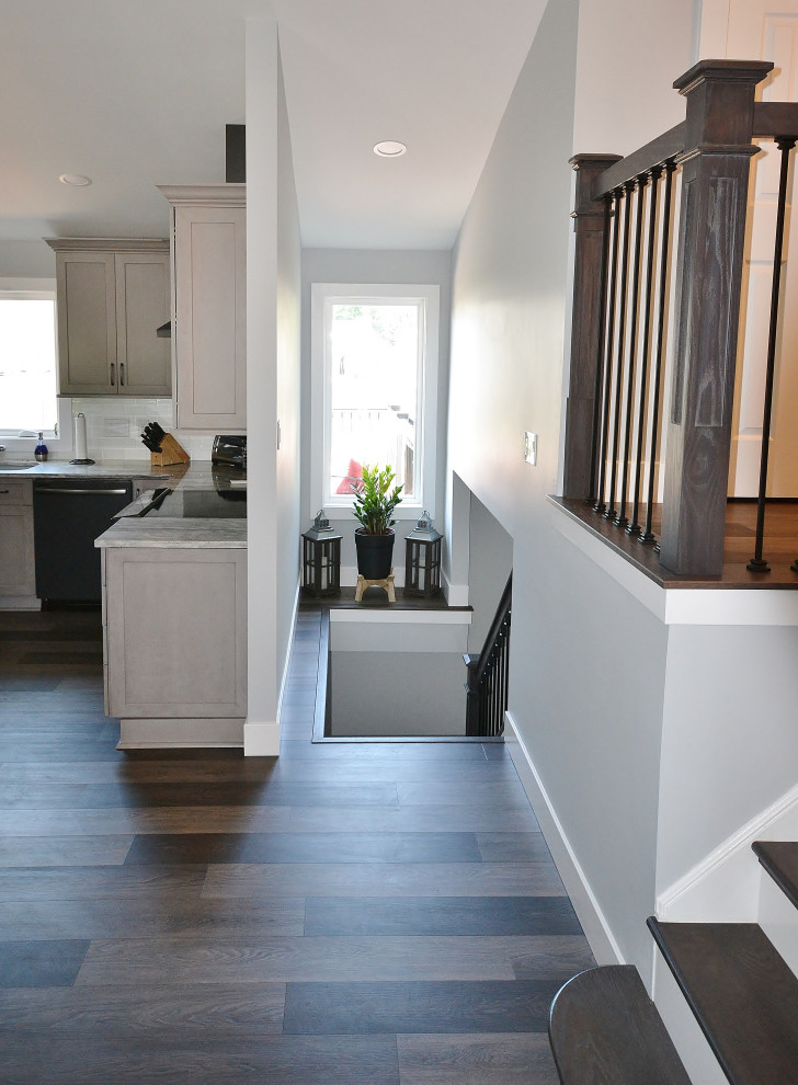 Awesome Norristown PA Bi-level Home Remodel - Transitional - Kitchen ...