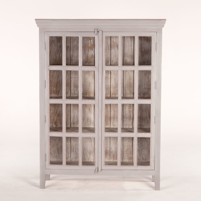 70 T Cabinet Hand Crafted And Distressed Mango Wood Crown Molding