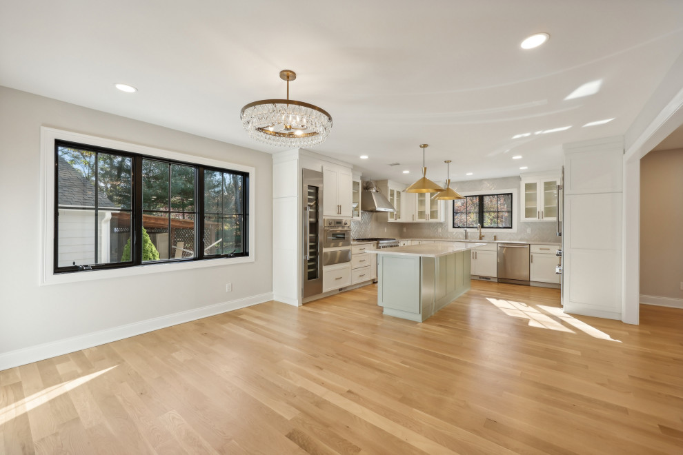 Custom Kitchen Wide View | Second Floor Addition Wyckoff NJ