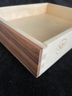 3-3 DRAWER WITH ROSEWOOD FRONT