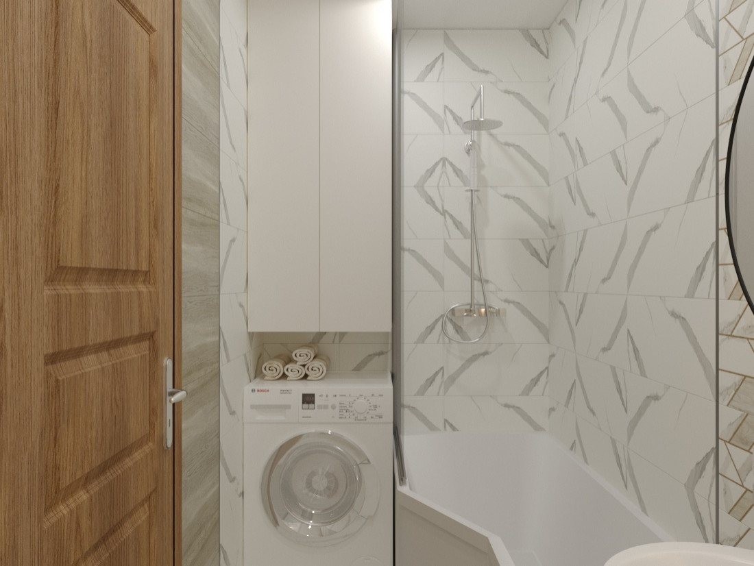 Санузел 3,5 кв.м