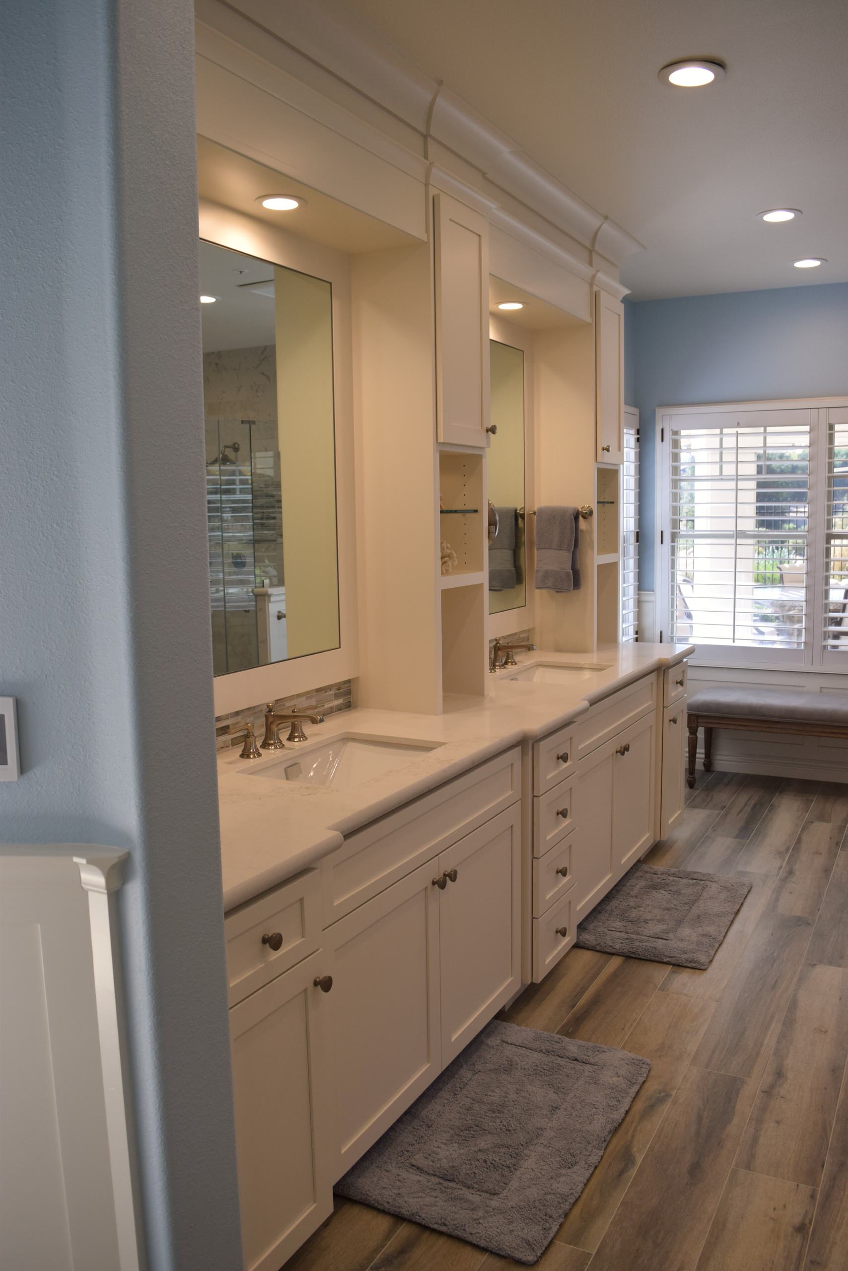 Novi - Transitional Bathroom and Laundry in Pleasanton, CA