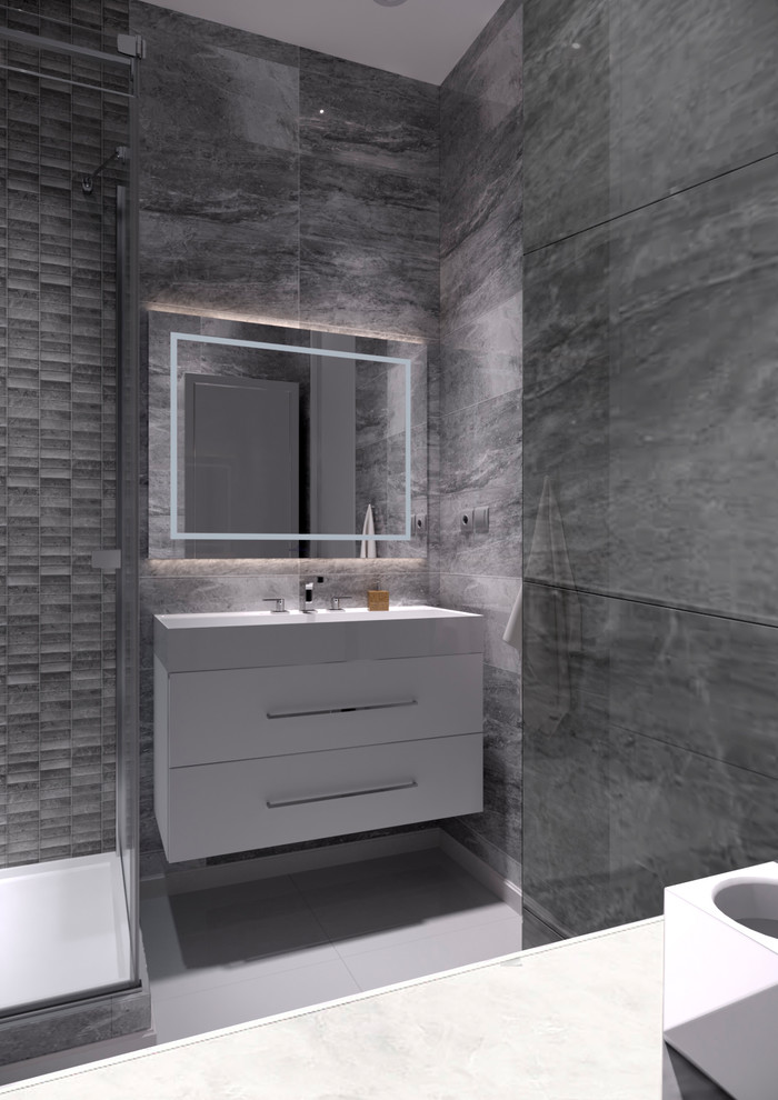 Дизайн студии площадью 86 кв.м в скандинавском стиле