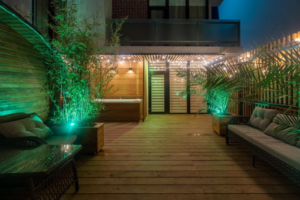 Терраса. ЖК «Green Palace» в Сочи