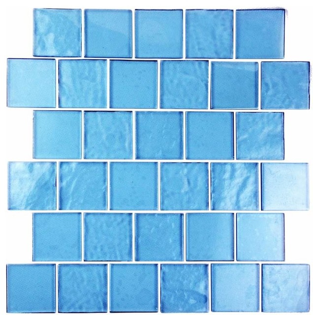 Miseno MT-SCENERY2SQ Scenery - 12" x 12" - Glass Visual - Wall - Blue Dane
