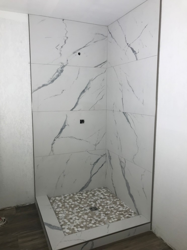 24"x48" Large Format Tiles Shower Other by Destin Elite Tile Houzz