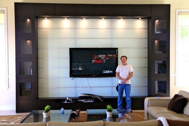 Ikea besta wall unit in miami minimalistisch miami von miami ...