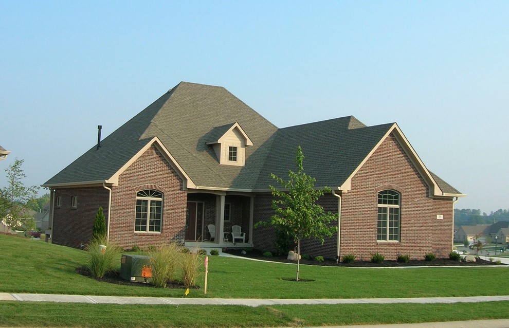 Ranchstyle Homes Traditional Exterior Indianapolis by Duke
