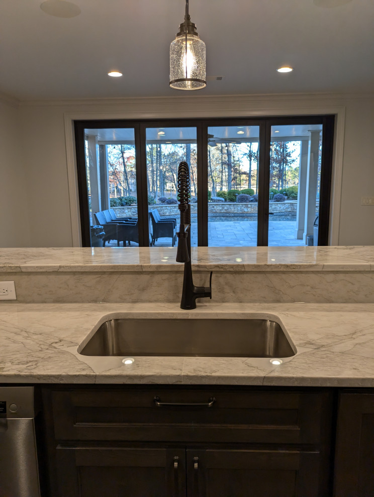 Upscale Full  Basement Design, Renovation, & Decor
