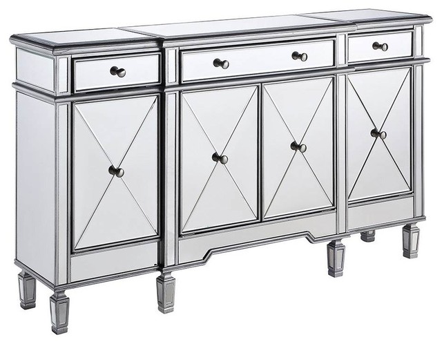 Storage Cabinet in Silver