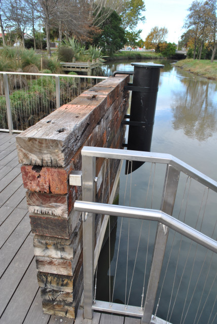 Christchurch City Council - Bells Creek Wharf Structure rustik-traedgaard