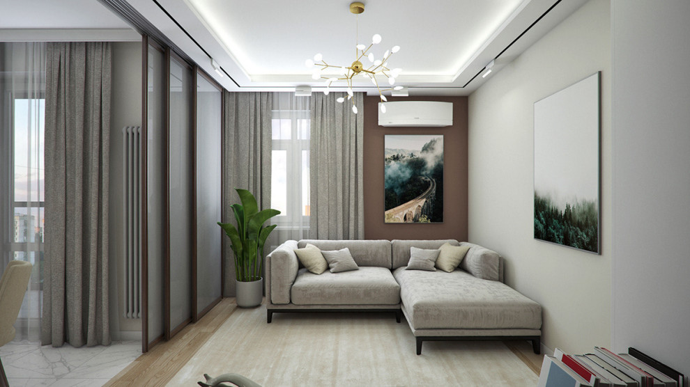 Квартира ЖК Город 50 м2 (Современный стиль)